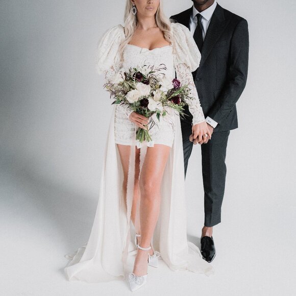 For Love and Lemons Colette Bridal Gown - Picture 1 of 3